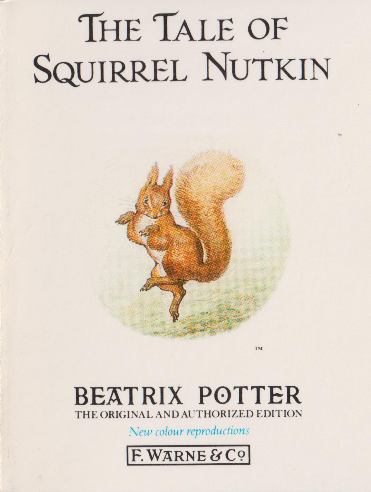 The Tale of Squirrel Nutkin