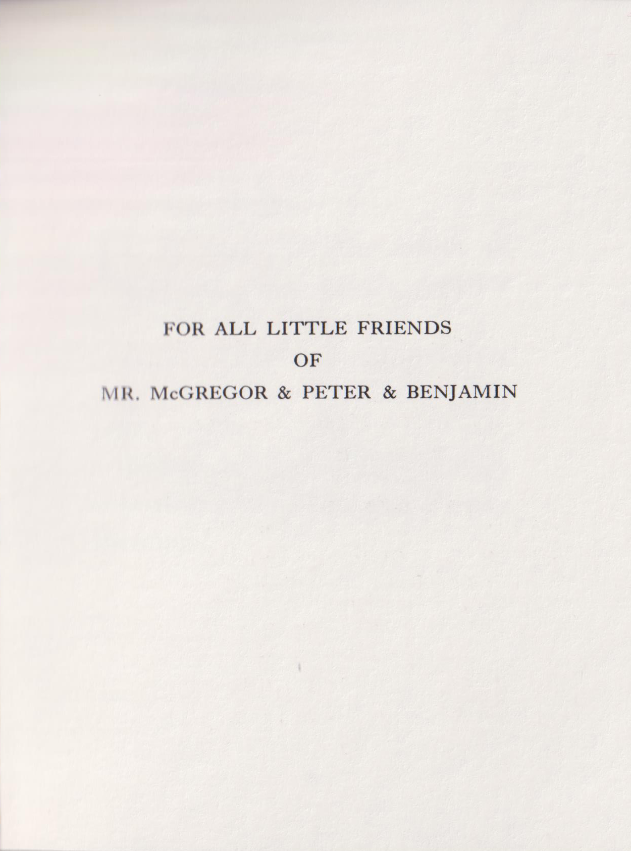 The Tale of the Flopsy Bunnies